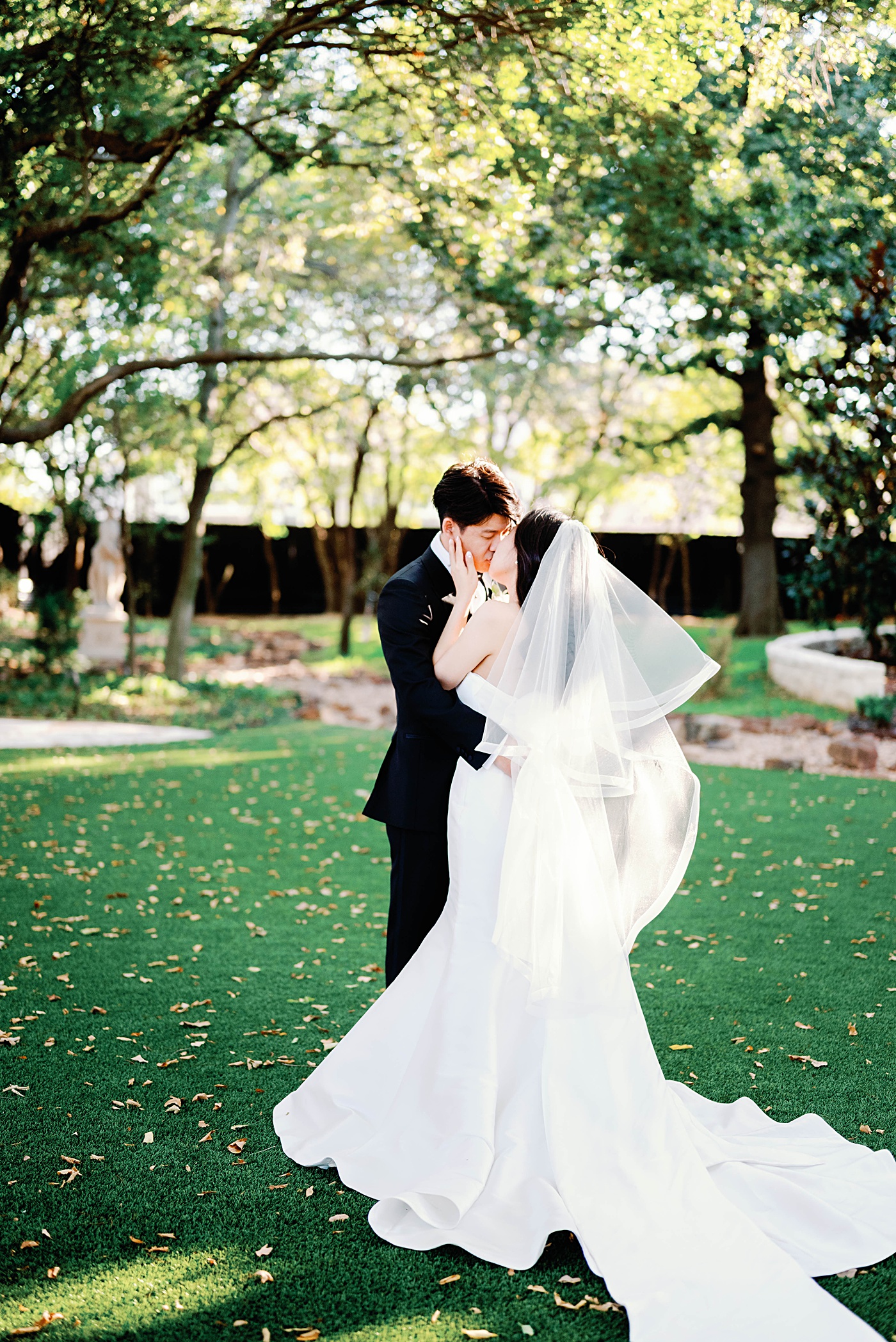 Bride and Groom at the Brighton Abbey